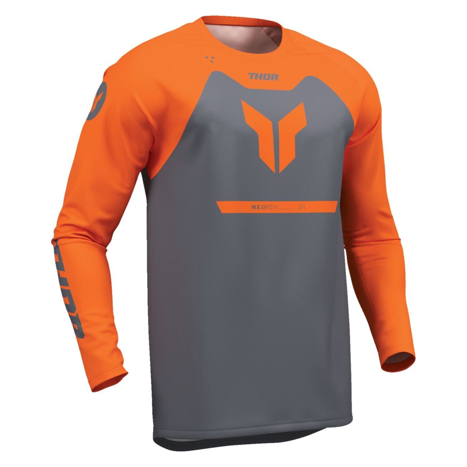 Thor 2026 Ridemode Menace Charcoal MX Jersey